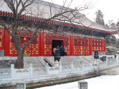 A temple at Fragrant Hills