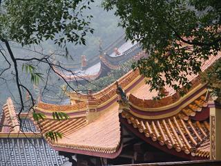 Pavilion at Yue Lu Shan Park
